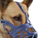 Mayerzon Dog Muzzle, Breathable Basket Muzzles for Small, Medium, Large and X-Large Dogs, Stop Biting, Barking and Chewing, Best for Aggressive Dogs, L