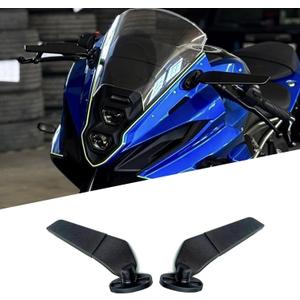 FOR CBR600RR CBR650R GSX-8R Ninja500 ZX-6R ZX636 Accessories CNC aluminum alloy rearview mirror motorcycle rotating rearview mirror winglet kit