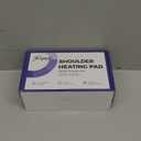 Cordless Shoulder Heating Pad, Heated Shoulder Brace for Rotator Cuff Frozen, 3 Heat Levels, 3000mAh Rechargeable Battery, Shoulder Wrap for Pain Relief Deep Tissue for Men Women (Black)