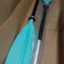 Karltion Kayak Paddle - Adjustable 2 Pieces Aluminum Alloy Shaft with Glass Fiber Blade for Surfing,Oar Fishing Easy Packable Travel, 86"-1 paddle