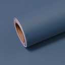 CAX Navy Blue Peel and Stick Wallpaper 15.7"x472" Dark Blue Contact Paper Matte Navy Blue Self-Adhesive Wallpaper Solid Color Waterproof Wall Paper for Cabinets Furniture Renovate Wall Covering
