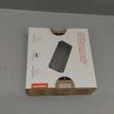 Lenovo USB-C Dual Display Travel Dock w/ 100W Power Adapter - 7 Ports, Integrated USB-C Cable, Universal Compatibility, Dual Displays at 4K - Black