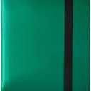 Card Folder Ablum for Trading Cards Collection for Sports Cards, Baseball Cards, Game Cards,Gift for Card Collector(Green 12 slots /480 card book)