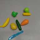 Click to see full view Playkidz: Fruit and Vegetables Basket Pretend Play Kitchen Food Educational Playset with Toy Knife, Cutting Board 7