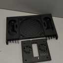 MENEEA Upgraded Cooling Fan Charging Station for Xbox Series X Console & Controller, Dual Charger Dock & Cooler System Stand with 15 Colorful Lights for Xbox Series X Accessories Kit (Black)