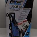 Pulsar PWE2001V Electric Portable High Pressure Washer, PSI 2000, Cleans Cars/Fences/Patios