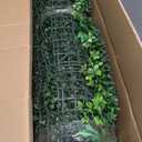 ODTORY Artificial Greenery Wall Panels: 40'' x 120'' UV-Anti Faux Greennery Grass Wall Privacy Backdrop Fence Screen for Garden Fence Covering Privacy, Outdoor Indoor Home Decor