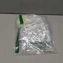 Jutieuo 16 Pack Clear Plastic Gift Bags with Handles, 5.9" x 6.3" x 2.8" Reusable Transparent Party Favor Bags PVC Goodie Bags Bulk for Wedding, Baby Shower, Birthday