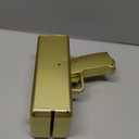 Sopu Make it Rain Money Gun Paper Playing Spary Money Toy Gun, Prop Money Gun Cash Gun Toy Party Supplies (Metallic Gold)