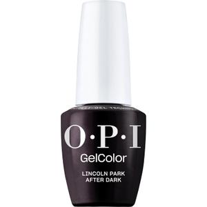 OPI GelColor LED Cure Gel Nail Polish | White, Gray & Black Shades | Salon-Quality Shine, Long-Lasting Wear | Easily Soak Off Removal | Vegan & HEMA Free | 0.5 Fl Oz (Lincoln Park After Dark | Opaque Dark Cool Purple)