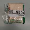 Airkit Small Wallet Women RFID Blocking Soft Leather Bifold Compact Card Holder Wallet for Women with Zipper Coin Pocket 4 ID Window (Colorblock - Apricot/Brown)