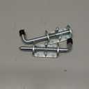 Spring Loaded Gate Latch Pin Barrel Bolt 6in x 1/2in Stem Durable Zinc Plated Solid Steel Heavy Duty for Tailgate - 2pcs