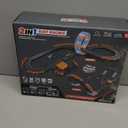 Slot Car Race Track Sets for Boys Age 4 5 6 7 8-12, Electric Race Car Track with 4 High-Speed Racing Car, Dual Racing Game Lap Counter Circular Overpass Track, Christmas Birthday Gifts Toys for Kids