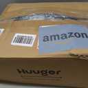 Huuger Nightstands Set of 2, Night Stand with Charger Station, 2 Drawer Side Table with Open Shelf, USB-C Port, End Table for Small Spaces, X Shaped Side Rail, Black