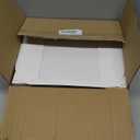 RomanticBaking 50pcs 8x8x2 Inches Bakery Boxes with Window Cookies Boxes Chocolate Covered Strawberries Boxes Cakesicle Boxes for Christmas Valentine's Halloween Easter Father's Mother's Day (White)