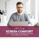 LifeArt Round Blue Light Blocking Glasses, Computer Glasses, Gaming Glasses, TV Glasses for Women Men (Tortoise, No Magnification)