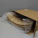 OIAHOMY Christmas Tree Collar, Wicker Holiday Tree Skirt & Stand Base Cover,Paper Rope Christmas Decor, Natural-27 inch (X-Large)