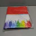 1080 Pocket Trading Card Binder Card Binder 9 Pocket with 60 Removable Sleeves Toploader Binder 3-Ring Zip Card Collection Binder Album for Sports Baseball Card and TCG MTG Cards of Gifts (Colorful)