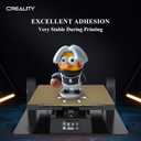 Creality Official PEI Plate with Adhesive for Creality Ender 3/Ender 3 Pro/Ender 3 V2/Ender 3 S1/Ender 3 S1 pro/Ender 3 neo/Ender 3 v2 neo/Ender 5/Ender 5 Pro and All 265*250*8mm, Size 3D Printer