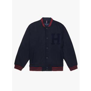 Tommy Hilfiger Men's Adaptive Varsity Jacket, Desert Sky, Size: Medium Tommy Hilfiger Men's Adaptive Varsity Jacket, Desert Sky, Size: Medium