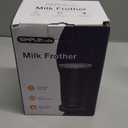 SIMPLETASTE Milk Frother, 4-in-1 Electric Milk Frother and Steamer, Automatic Warm and Cold Foam Maker and Milk Warmer for Latte, Cappuccinos, Dark Blue (Medium)