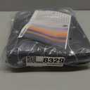 BGment Blackout Curtains for Bedroom/Living Room 84 Inch Length 2 Panels Set, Dark Grey Room Darkening Thermal Insulated Grommet Window Drapes with Pattern, Each Panel 52 x 84 Inch