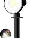 nipify 1 Pack Solar Spot Lights Outdoor Waterproof with 3 Modes, Solar Spotlight Light for Outside Yard Landscape Lighting Pathway Lights Wall, Cool White