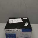 Greadio CD Player Boombox Cassette Player Combo with Bluetooth,AM/FM Radio,Stereo Sound with Remote Control,AUX/USB Drive,Tape Recording,AC/DC Powered,Headphone Jack,LCD Display for Home,Kids,Gift (White)