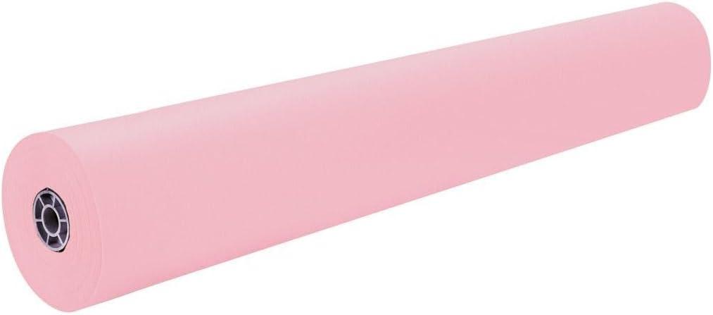 Pacon Rainbow Colored Kraft Paper Roll - 36" x 1000' - Pink