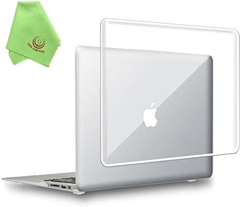 UESWILL Compatible with MacBook Air 11 inch Model A1370 A1465 Glossy Crystal Clear Transparent Hard Shell Case Cover, Clear