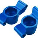 HobbyPark 8952 Carriers Aluminum Rear Stub Axle for Traxxas Wide Maxx V2 V1 Upgrades (Blue)