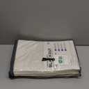 100% Blackout Shield Linen Blackout Curtains for Bedroom 84 Inches Long, Back Tab/Rod Pocket Living Room Drapes, Thermal Insulated Blackout Curtains 2 Panels Set, 50" W x 84" L, Cream