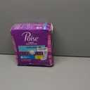 Poise Ultra Thin Incontinence Pads & Postpartum Pads for Bladder Leaks, 4 Drop Moderate Absorbency, Long Length, 48 Count