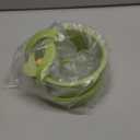 Kitchen Sink Drain Strainer Basket, Hanging Multi-Purpose Kitchen Sink Strainer Draining Basket, Self-Cleaning Press to Open The Food Waste Trash Catcher Basket Garbage Leftovers, Yellow