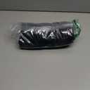 SEMATOMALA Women's Thigh High Split Maxi Denim Skirt High Waisted Cut Out High Low Asymmetrical Jeans Long Skirts (Medium, Black)