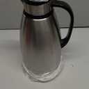 102 Oz Coffee Carafes for Keeping Hot, Stainless Steel Thermal Carafe, Double Wall Insulated Tea Pot, Fully Sealed Beverage Dispenser Keep Hot 12 Hours, Vacuum Thermal Pot for Coffee, Tea (Silver)