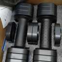 Zempox Adjustable Dumbbell Set of 2, 4 in 1 Free Weights Dumbbells Set for Women, Hand Weights for Women at Home, Each 2lb 3lb 4lb 5lb with TPU Soft Rubber Handle for Home Gym Exercise Training (Black)