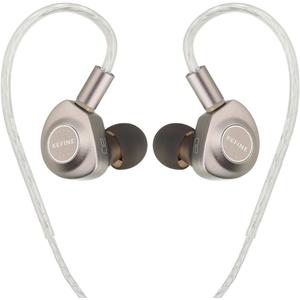 Kefine Delci AE 10mm DLC+PU Diaphragm Dynamic Driver IEMs, Wired in Ear Monitor Earphones, HiFi Earbuds with Transparent and Powerful Sound, Two Tuning Style (3.5mm)