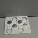 Tracker Tags4 Pack [Apple MFi Certified] Air Pair with Apple Find My(iOS Only) Smart Bluetooth Tracking Tags Key Finder Item Locator Waterproof Worldwide Tracker for Pets Wallet Backpack Dogs Luggage