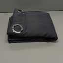 ChrisDowa Room Divider Curtain 90 Inches Long, Wide Blackout Sliding Door Curtain for Bedroom, Room Darkening Privacy Window Curtain for Patio Door (1 Panel Set, Dark Grey, 100 x 90 Inch)