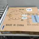 Farmhouse Wall Clock for Living Room Decor, 20 Inch Rustic Wood Metal Clock