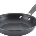 Anolon Advanced Home Hard Anodized Nonstick Frying Pan, 8.5 Inch – Small Non Stick Egg Pan, Durable Nonstick Skillet - Moonstone