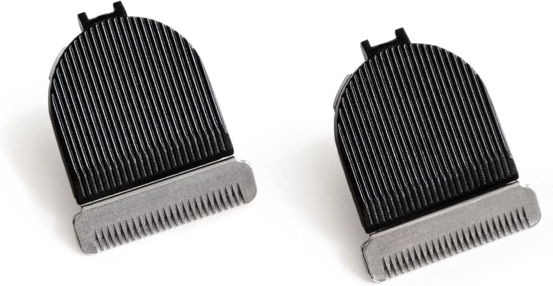 MARLOWE. No. 146 Ceramic Trimmer Replacement Blades for MARLOWE. No. 145 Body and Beard Trimmer for Men, Easily Replaceable Blades for Head to Toe Personal Body Grooming, Pack of 2