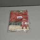 Merry Christmas Gnomes Pine Trees Bells Snowflakes Winter House Flag large 28X40 Inch Big Vertical Double Sided Yard Outdoor Outside Holiday Decoration