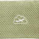 BEDELITE Travel Blanket with Bag, Ultra-Soft Jacquard Fleece Blanket with Luggage Sleeve & Backpack Clip, Airplane Blanket Travel Essentials, Lite Green, One Size