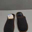 VeraCosy Men's Knitted Scottish Slippers with Soft Memory Foam Non Slip Indoor Rubber Sole