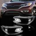 Headlight Lens Cover Compatible with 2012-2014 Honda CRV
Clear PC Headlamp Shell, Driver and Passenger Side Pair, Direct Replacement, Easy Plug-and-Play Installation