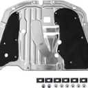 74110-TBA-A00 Engine Splash Shield Guard Under Car Shield Cover Board Compatible with Honda Civic 2016 2017 2018 2019 2020 2021 Replace 74110-TBA-A00 90674-TY2-A01