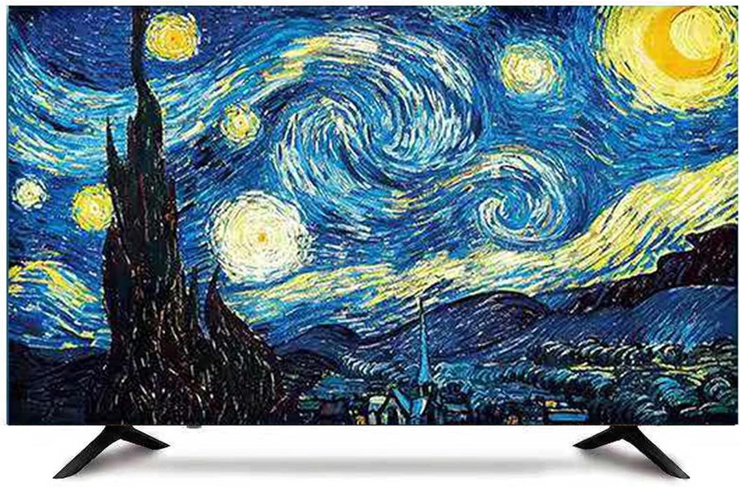 TV Cover TV Display Protector for LCD LED Dust Cover for Desktop TV Hanging TV and Curved TV Dust-Proof Colorful TV Screen Protectors(Starry Sky,55inch)