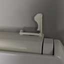 Mayfair Cassel Slow Close Toilet Seat, Easy Clean, Non Slip Premium Wood Seat, Easy Install, Made in USA, Elongated, White